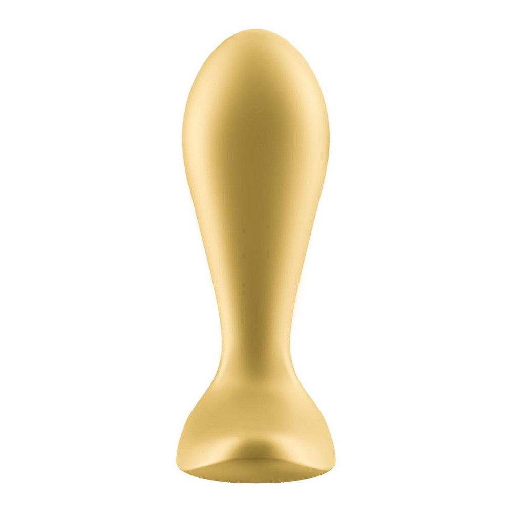 Анальна смарт-пробка з вібрацією Satisfyer Intensity Plug Gold Sex Aura Київ - фото 5