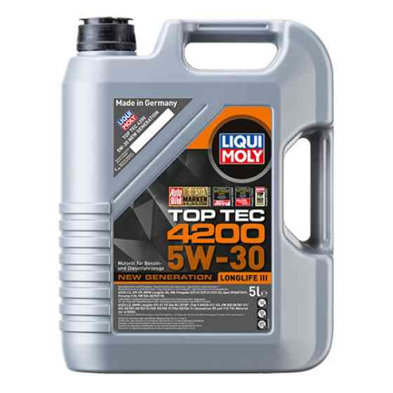 LIQUI MOLY Синтетична моторна олива - Top Tec 4200 SAE 5W-30 5л. Киев