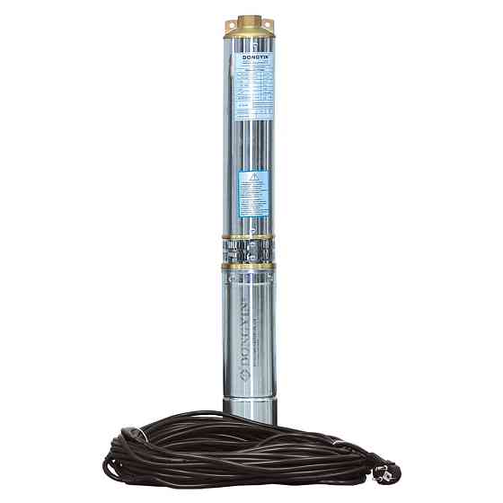 Насос відцентровий свердловинний 0.75кВт H 51(33)м Q 140(100)л/хв Ø102мм (кабель 25м) DONGYIN 4SDM6/7 (777492) Рівне