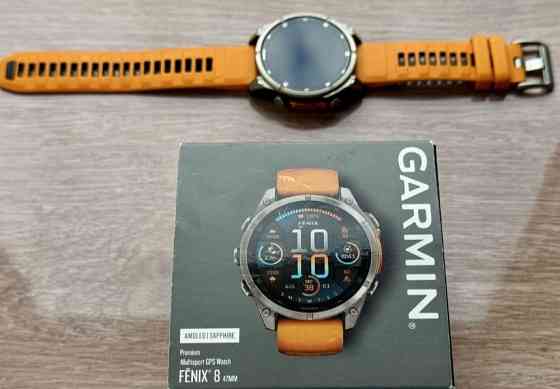 Смарт -Часы Годинник Garmin Fenix 8 47mm AMOLED SAPPHIRE Київ