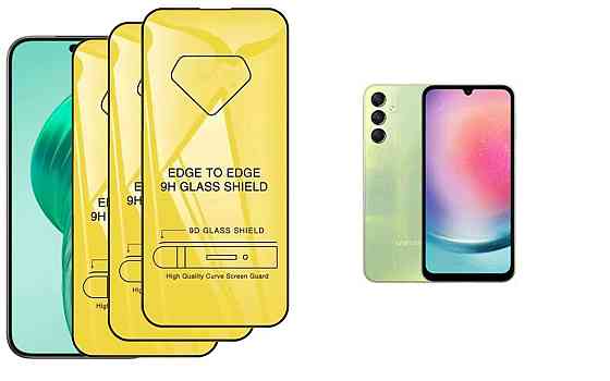 Захисне скло DefenzoGlass для Samsung Galaxy A24 – подвійна міцність Київ