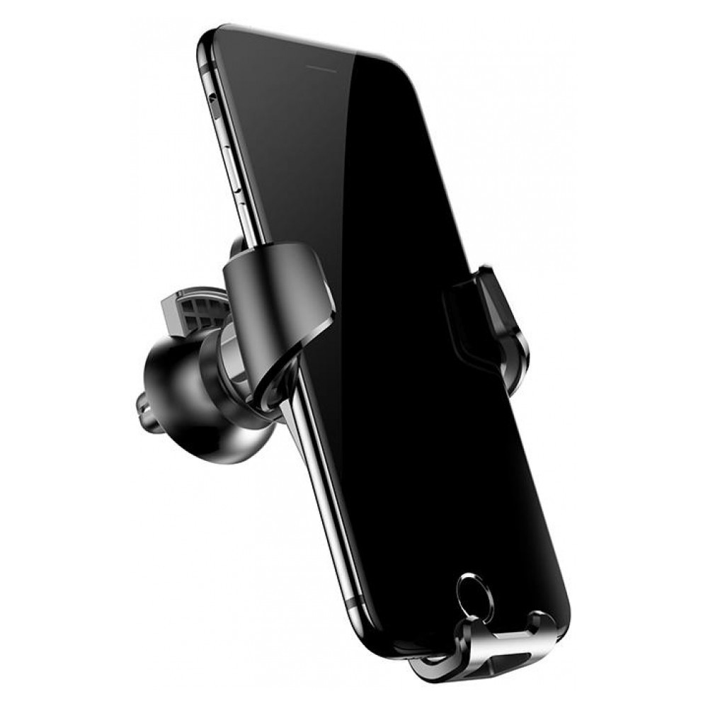 Універсальний автомобільний тримач док-станція Baseus для телефону Car Holder Gravity SUYL-01 (Чорний, Пластик) Миколаїв - фото 4