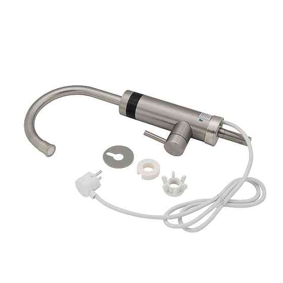 Проточный кран-водонагреватель кухонный для кухни Lidz Warm 060 LDWAR060NKS35881 Nickel Киев