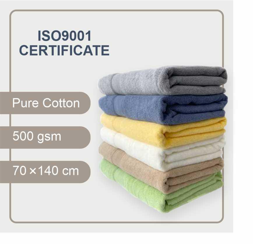 Рушник Махровий Банний (100% Бавовна) Lovely Svi в подарунковому пакеті розмір: 70 x 140 см Сірий (571022) Київ - фото 4