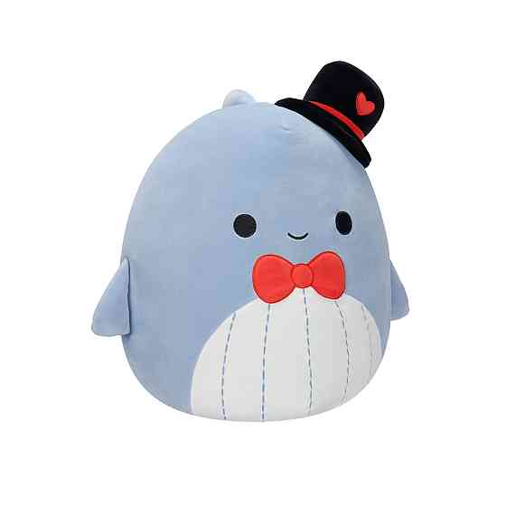 М'яка іграшка Squishmallows – Синій кит Самір (13 cm) Дніпро