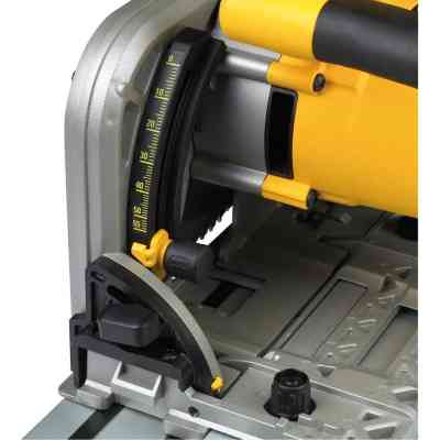 Дисковая пила DeWALT погружная ручная, 1300 Вт, диск 165х20 мм, 5.0 кг, кейс TSTAK (DWS520KT) Винница