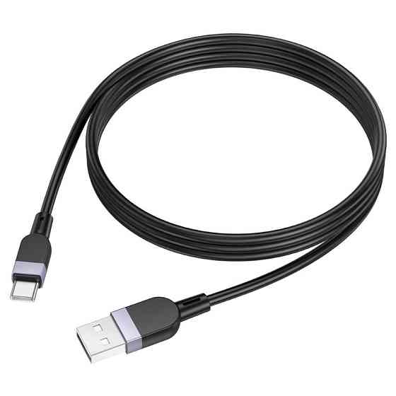 Кабель HOCO X109 Energy silicone charging data cable Type-C (L=1M) Black Одеса