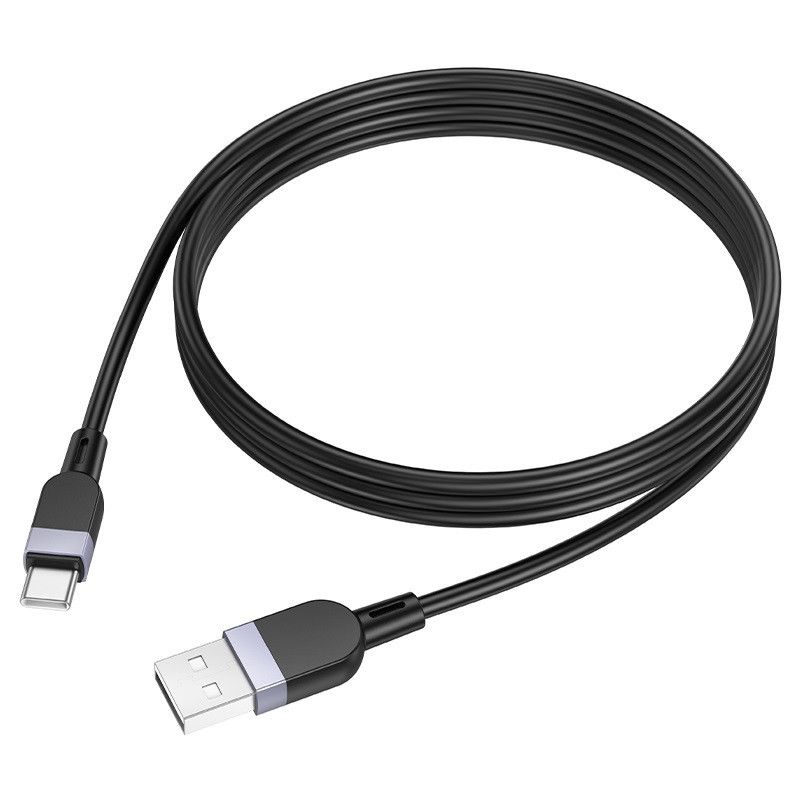 Кабель HOCO X109 Energy silicone charging data cable Type-C (L=1M) Black Одеса - фото 5