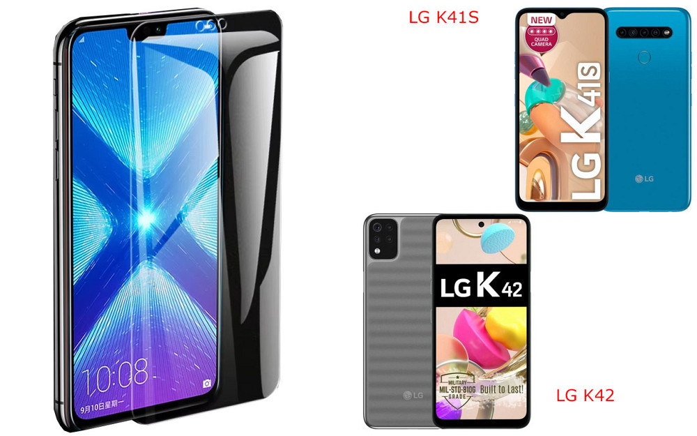 Защитное стекло NeoGlass для LG K41S, LG K42 – ультрапрозрачное и устойчивое Киев - изображение 2