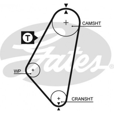 Ремінь ГРМ Gates 5083 Вінниця - фото 1