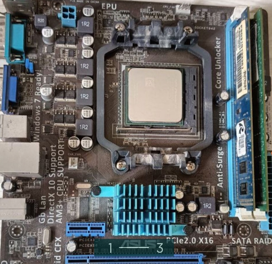 Материнська Плата: M5a78I-m 1x3 Phenon x2. Київ - фото 3