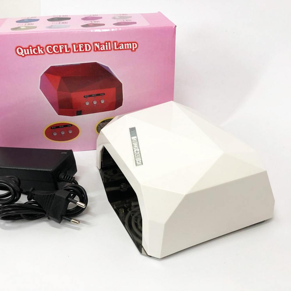 Лед лампа для гель лака UV LAMP CCF+LED, Сушилка обычного ногтей, Профессиональная сушка для гель лака YC-29 Львов - изображение 11