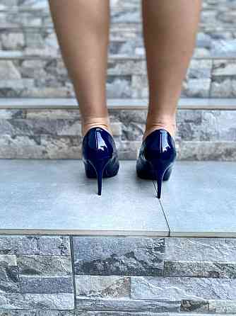 Comer Туфлі жіночі COMER темно-сині еко-лак каблук 8.5 см ( ) 37р.38р.40р. Коломия