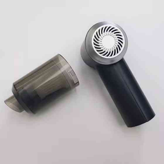 Пилосос автомобільний 120 Вт. Акумуляторний, портативний безпровідний ручний пилосос в автомобіль, чорний Кам'янець-Подільський