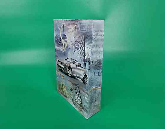 Большой бумажный пакет вертикальный  25/37/8(артBV-065) (12 шт) Харьков