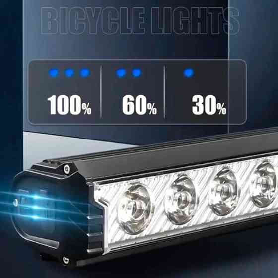 Фара з акумулятором для велосипеда FY-339B-3LED(white+yellow), Фара для велосипеда з зарядкою IM-13 Львів