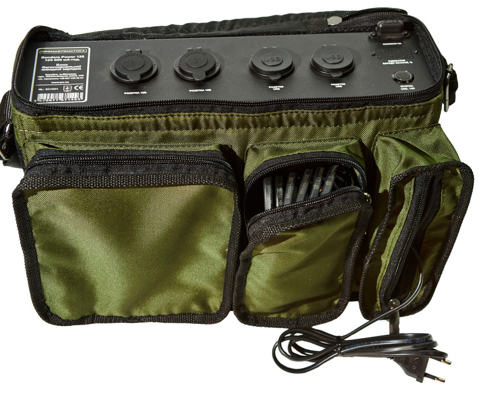 Багатоканальний блок швидкого заряджання Charger Bandera Power-125 (місткість 125 000 мА·год, 500 Вт/год) Вінниця - фото 1