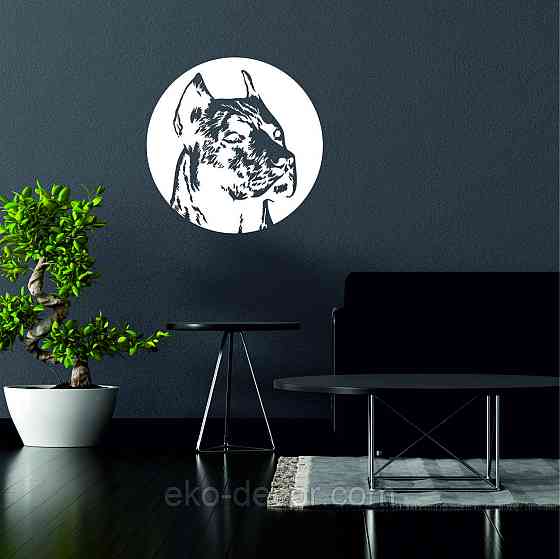 Декоративне настінне Панно «Стафф», Декор на стіну 50*50 см, Білий Київ