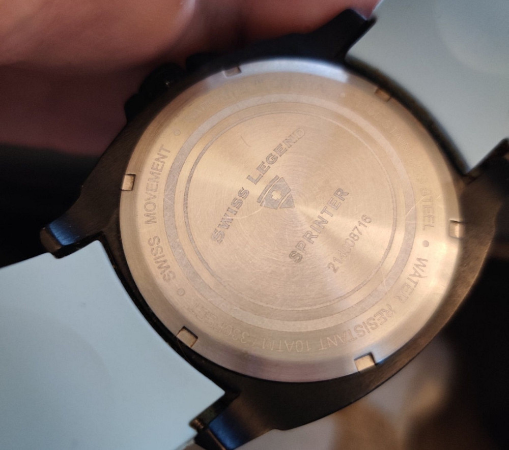Мужские Наручные спортивные Часы SWISS LEGEND Sprinter (Швейцария) Харьков - изображение 2