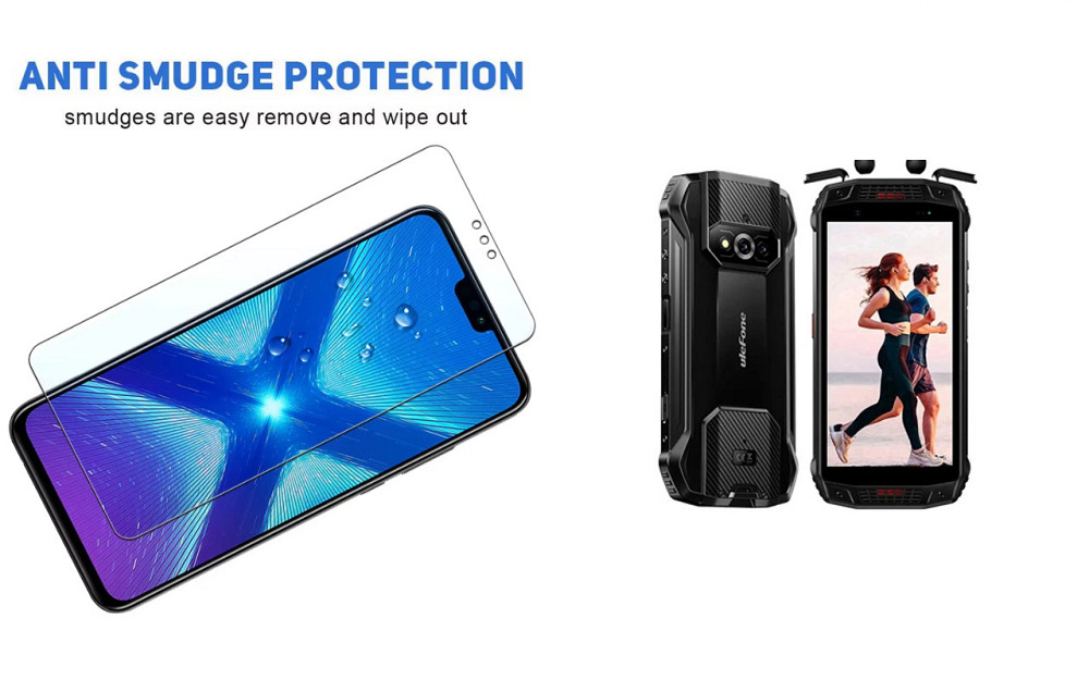 Захисне скло NeoGlass для Ulefone Armor 15 – надпрозоре та стійке Київ - фото 3