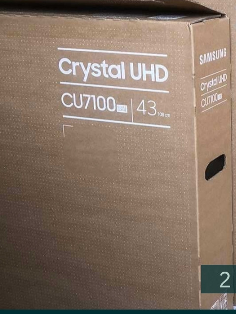 Телевізор: Samsung UE43"CU7172. Харків - фото 2