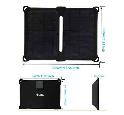 Сонячна зарядна панель IP67 14W 2xUSB (X001I24TLX) Київ