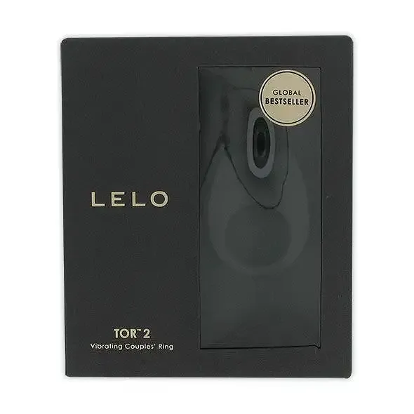 Ерекційне кільце з вібрацією LELO Tor 2 Black Львів - фото 4