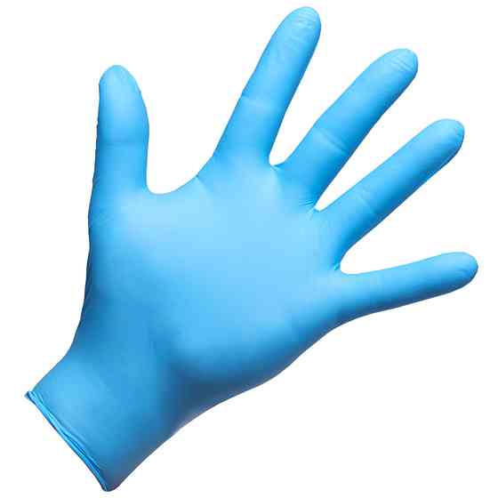 Рукавички нітрилові (0,13мм) одноразові 