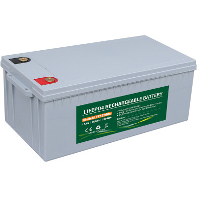 Батарея LiFePo4 PowerPlant 12.8V 200Ah, LFP12200B (NV820634) Вінниця - фото 1
