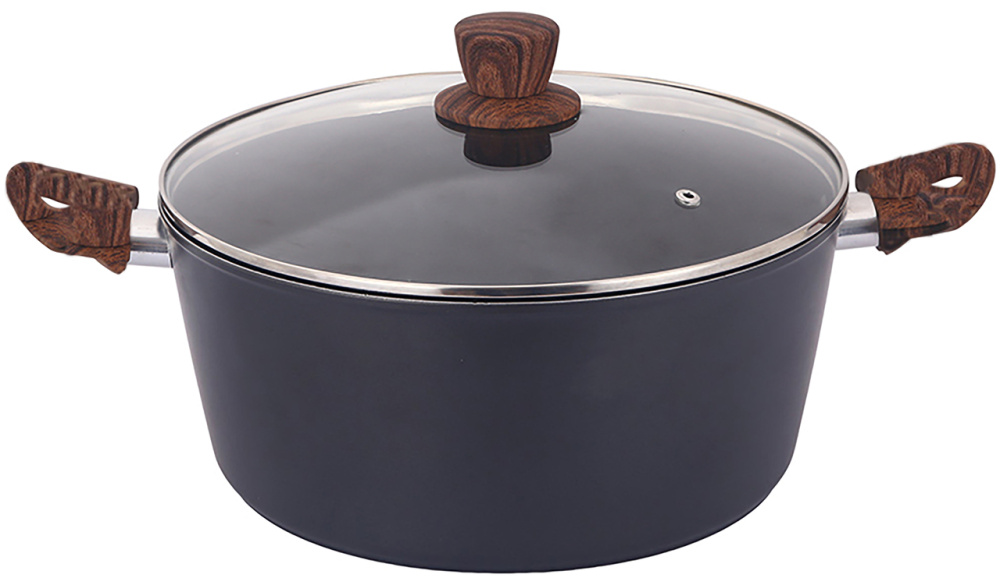 Каструля Bravo Chef класична 24 см (4.1 л) з кришкою (6859888) Київ - фото 2