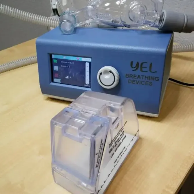 Дихальний апарат CPAP (сіпап / біпап) BIPAP Foras Yel Elite з маскою Дніпро - фото 4