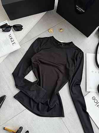 Жіночий повсякденний базовий лонгслів мікродайвінг Одеса