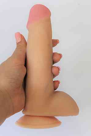 Фаллоимитатор EGZO Ciberskin DS006 ( 17 см х 4,2 см ) Sex Aura Киев