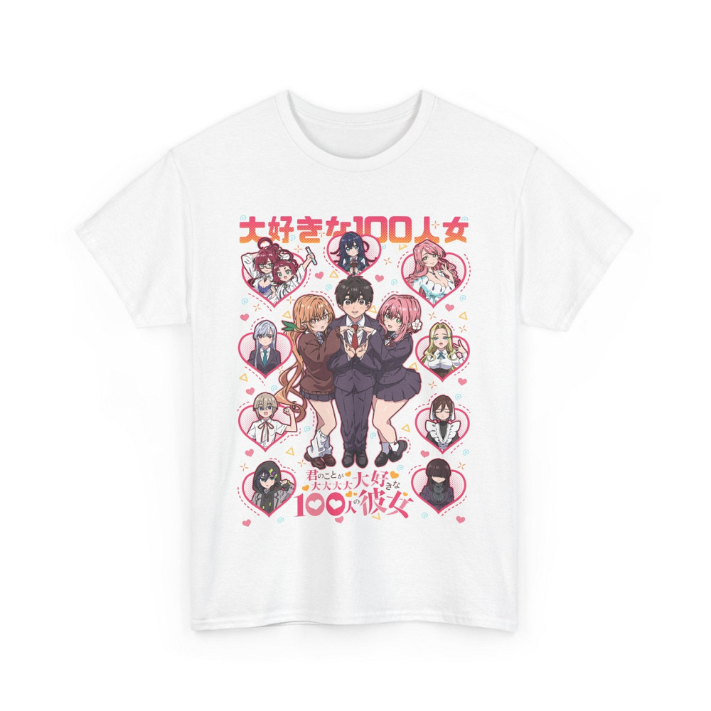 Футболка для мальчика аниме Аниме Арт Гирлфриендс Хеавй оверсайз (рост от 165 до 180 ) Черний AnimeJ0213m Днепр - изображение 4