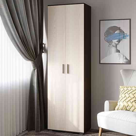 Шкаф распашной Эверест ШП-1 венге + дуб молочный (DTM-2310) Львов