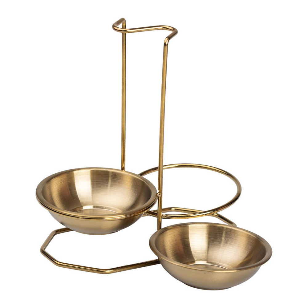 Подставка для половника и ложек из нержавеющей стали Золото Киев - изображение 3