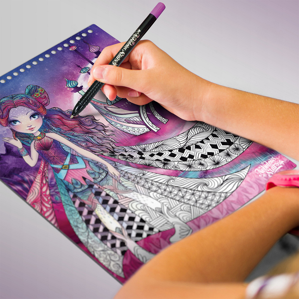 Набір для творчості – Скетчбук: Небулія, мотиви космосу Днепр - изображение 8