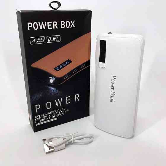Портативное Зарядное Устройство Павербанк 50000 mAh 3хUSB Power Bank Smart Tech White IC-44 Львов