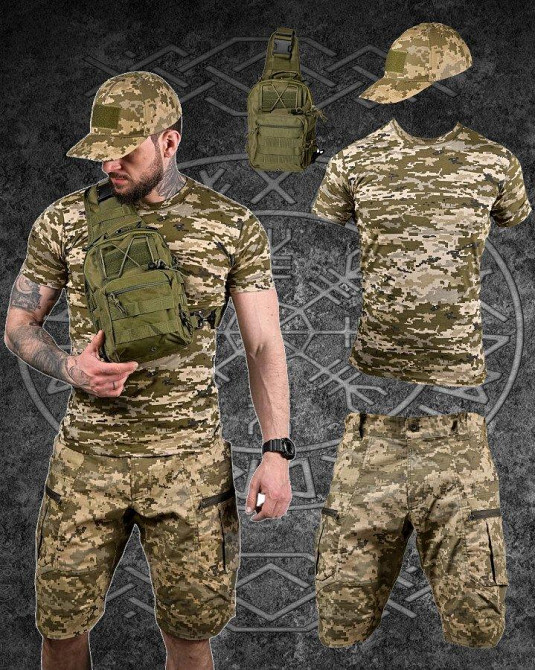 Літній тактичний костюм omega піксель ДЛ7087 Одеса - фото 1