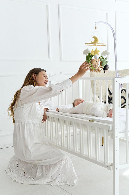 Детский музыкальный мобиль на кроватку WoollyFox 