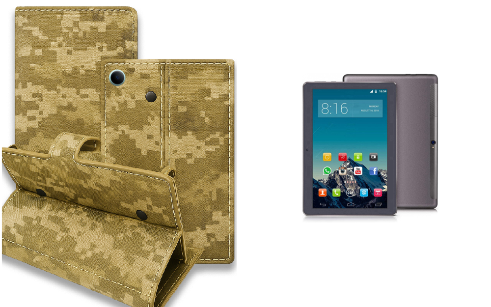 Книга-трансформер для планшета Yotopt W109 10.1 Ips Android 7.0, цвет Black Pixel Киев - изображение 1