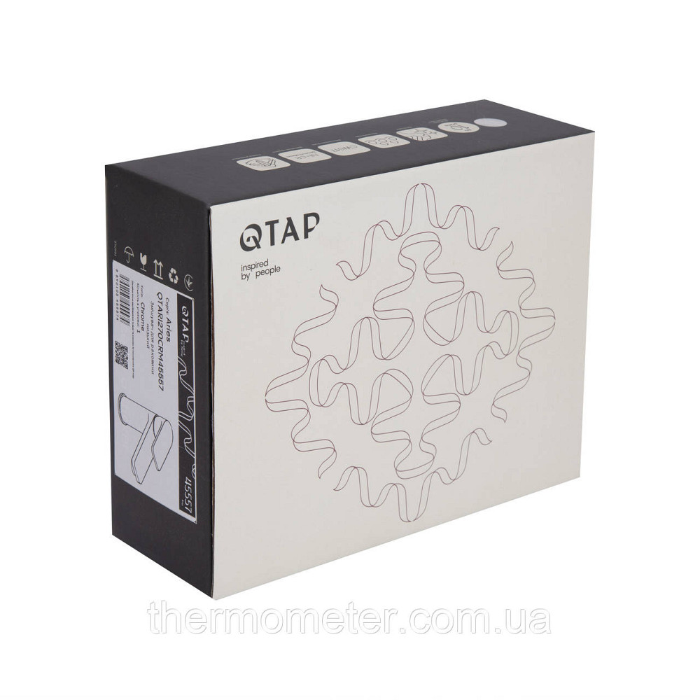 Смеситель для раковины Qtap Aries QTARI270CRM45557 Chrome Киев - изображение 8