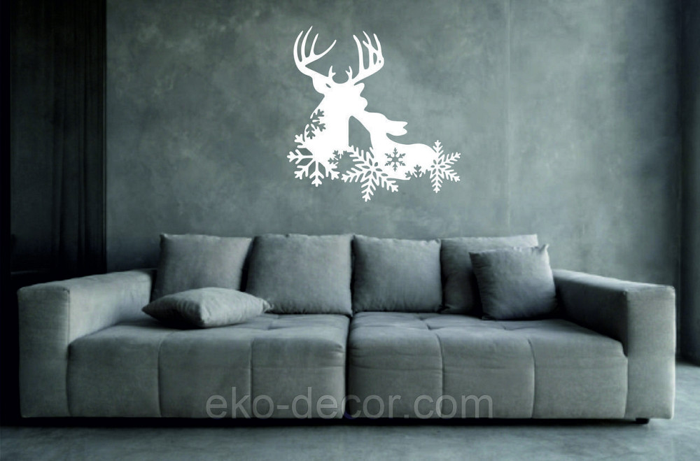 Декоративне настінне Панно «Олень», Декор на стену Київ - фото 5