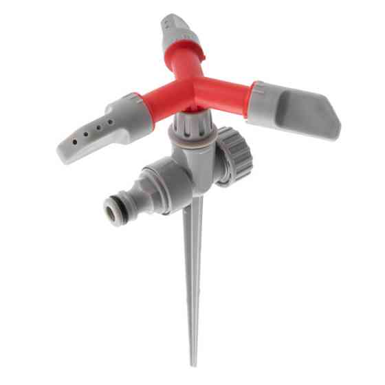 Дождеватель круговой на колку, с вращающейся головкой материалы: PP, ABS, Zinc alloy INTERTOOL GE-0055 Киев