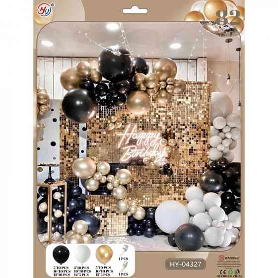 Набор воздушных шаров для создания фотозоны-арки HY-04327, 82 штуки Винница
