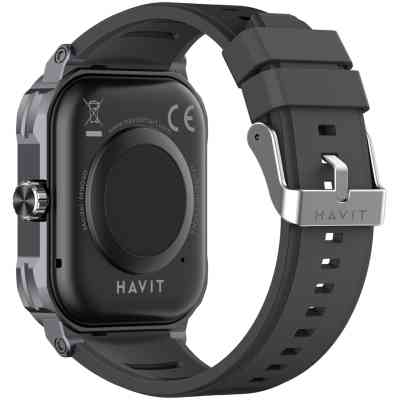 Смарт-часы Havit HV-M9040S IP67 Bluetooth Call Black (HV-M9040S Black) Винница