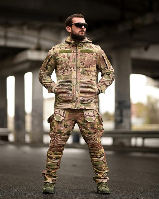 Штурмовой тактический костюм софтшел SHARCK   ПП8163 M Одесса - изображение 3