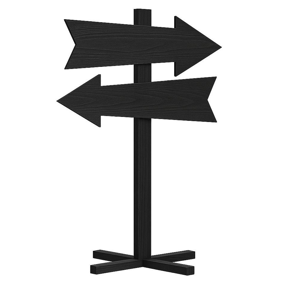 Підлогова стрілка-покажчик "Балея" венге Миколаїв - фото 1