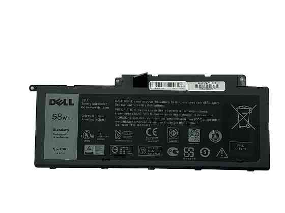 Аккумулятор для ноутбука Dell F7HVR Inspiron 15-7537 14.8V Black 3705mAh Orig Вінниця