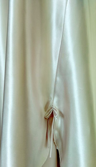 Женская атласная ночнушка Jasmin (Белый) 2XL Киев - изображение 2